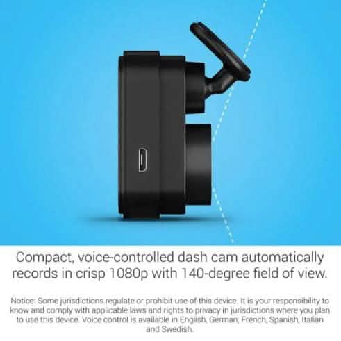 Garmin Dash Cam Camera Mini 2