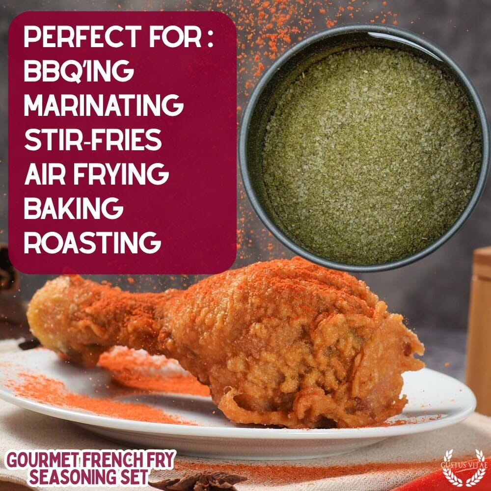 Gourmet French Fry Seasoning Set - Six Pack