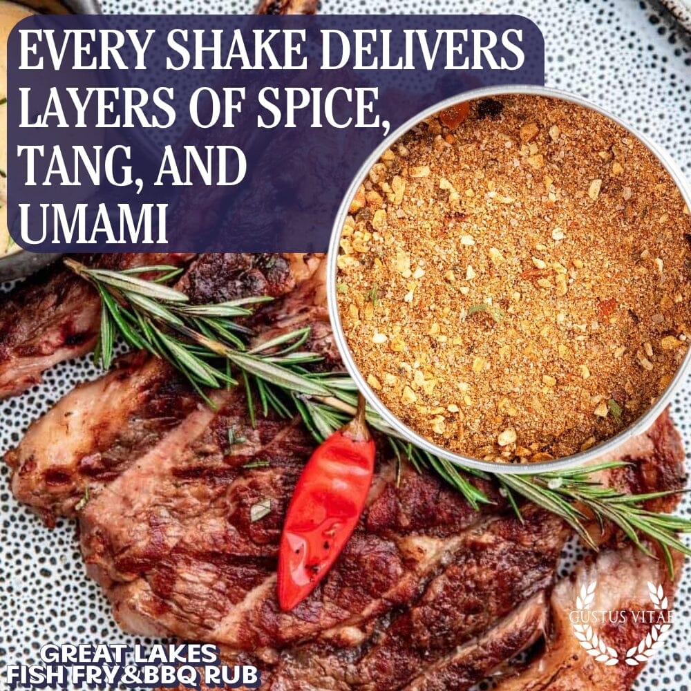 Great Lakes Fish Fry & BBQ Rub