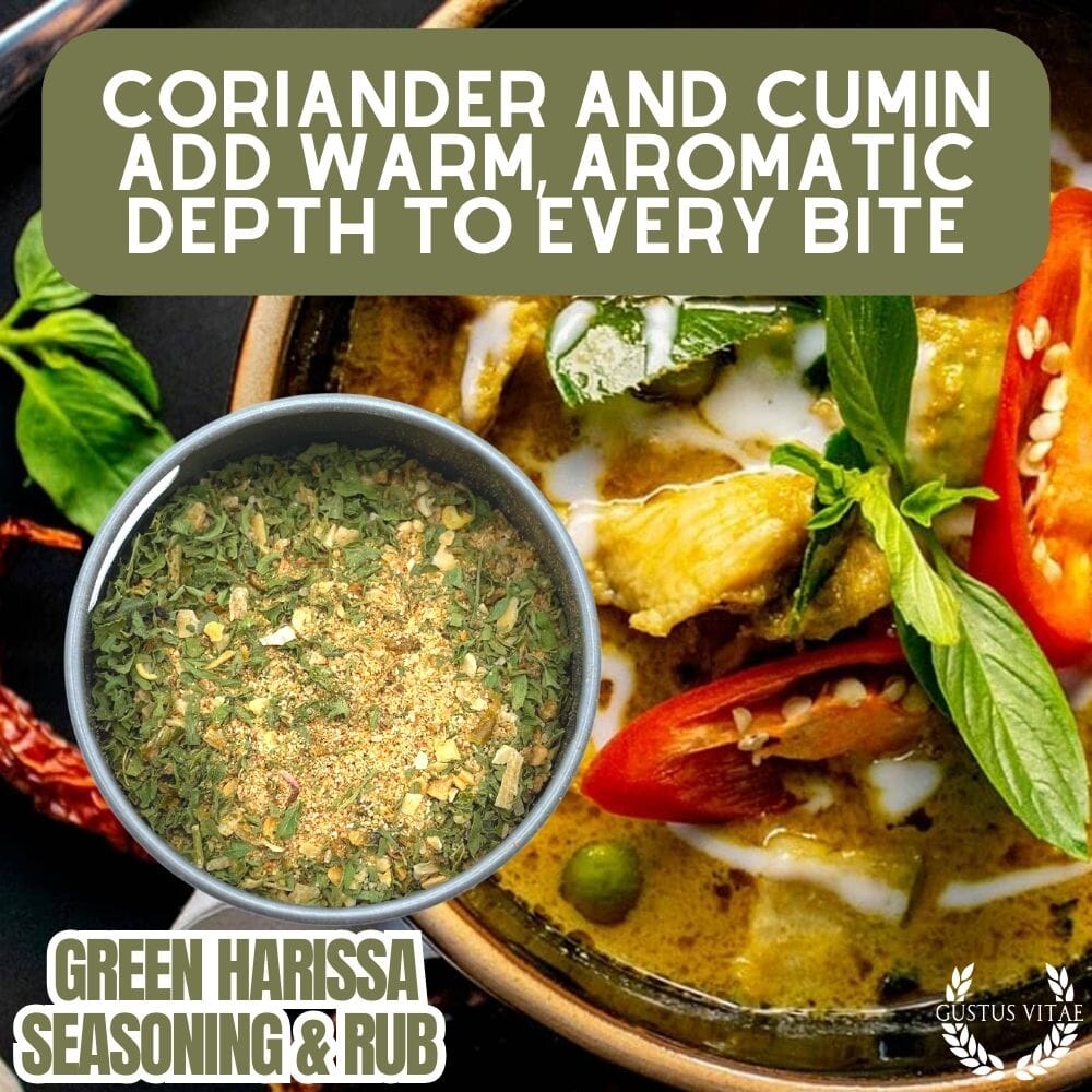 Green Harissa Seasoning & Rub