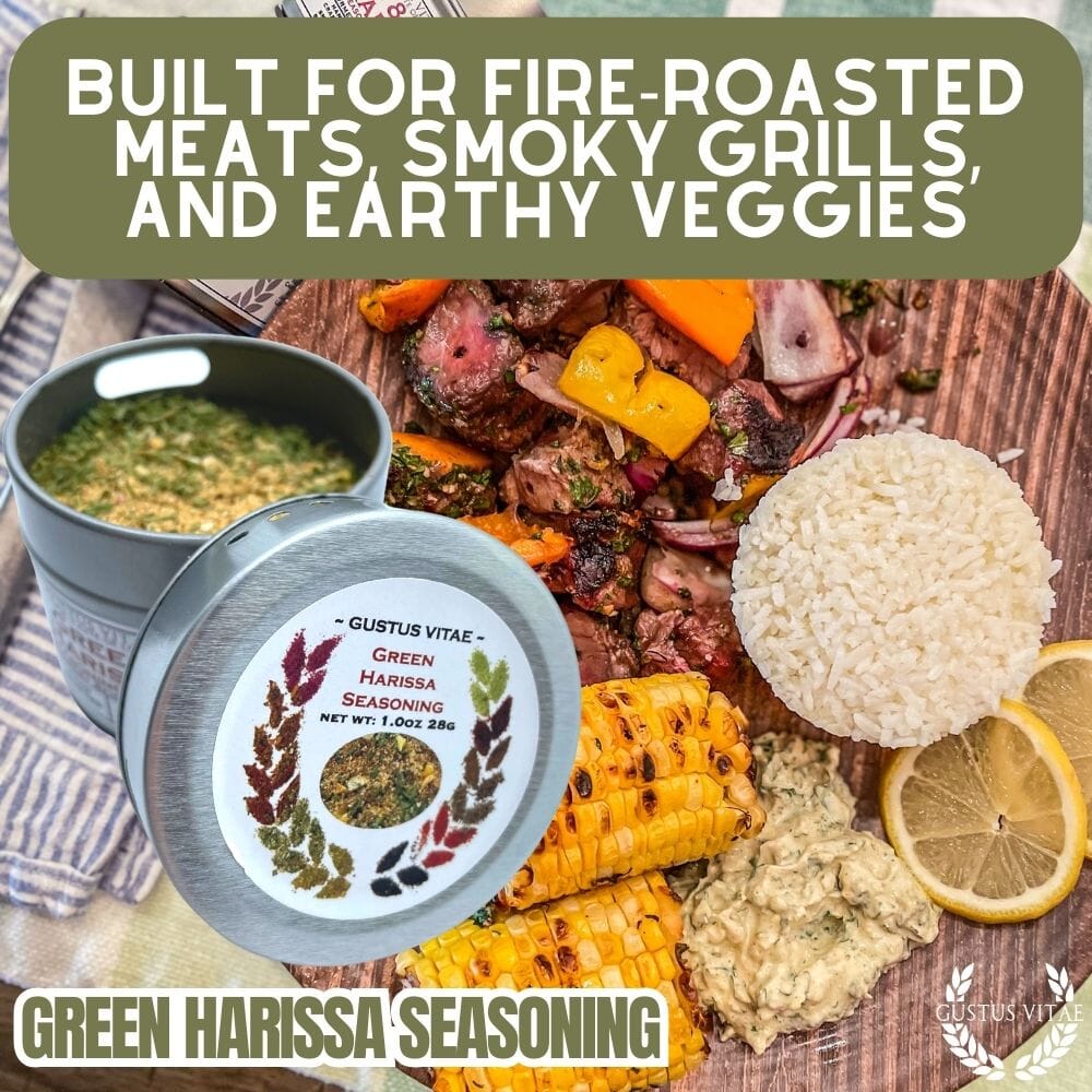 Green Harissa Seasoning & Rub