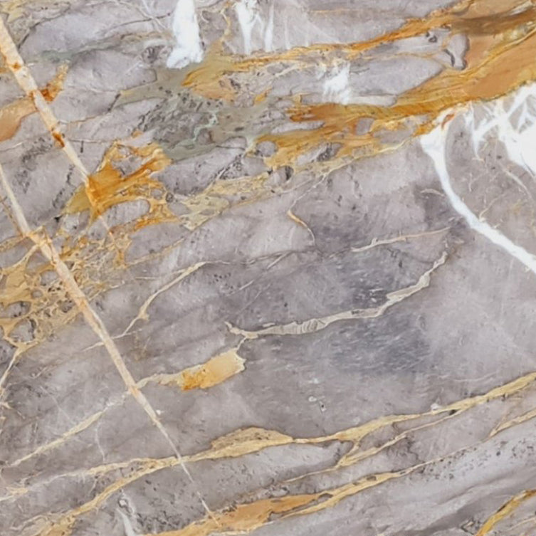 Gris Ardiente Gray Bookmatching Marble Slabs Polished - Full Truckload