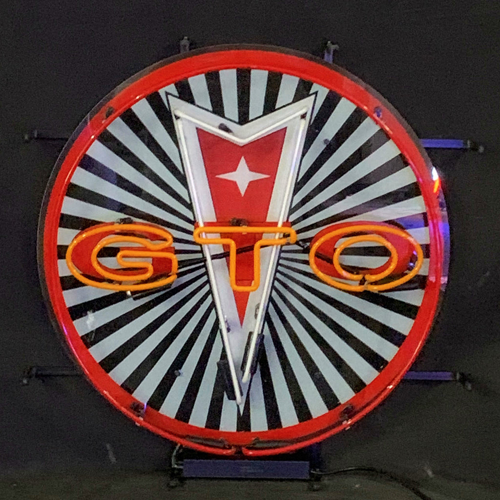 Pontiac GTO Auto Car Neon Signs