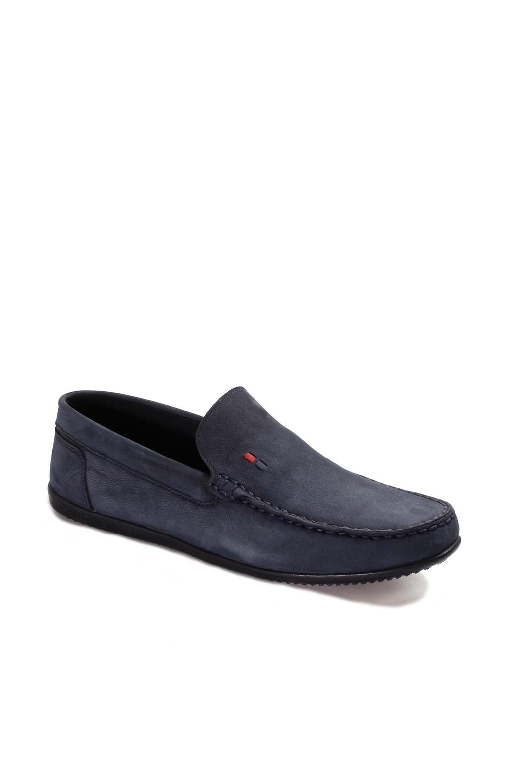 Navy Blue Loafers-Wessi
