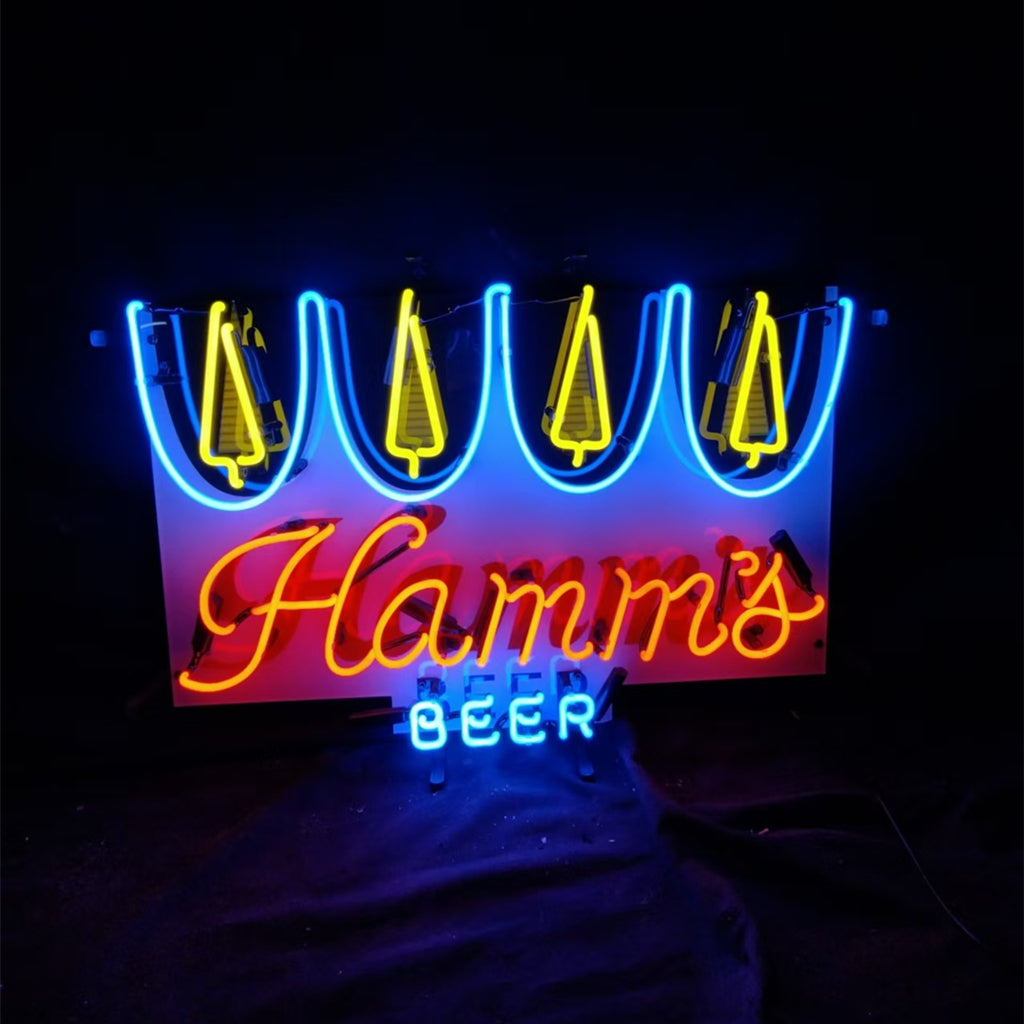 Hamm's Beer Logo Neon Signs