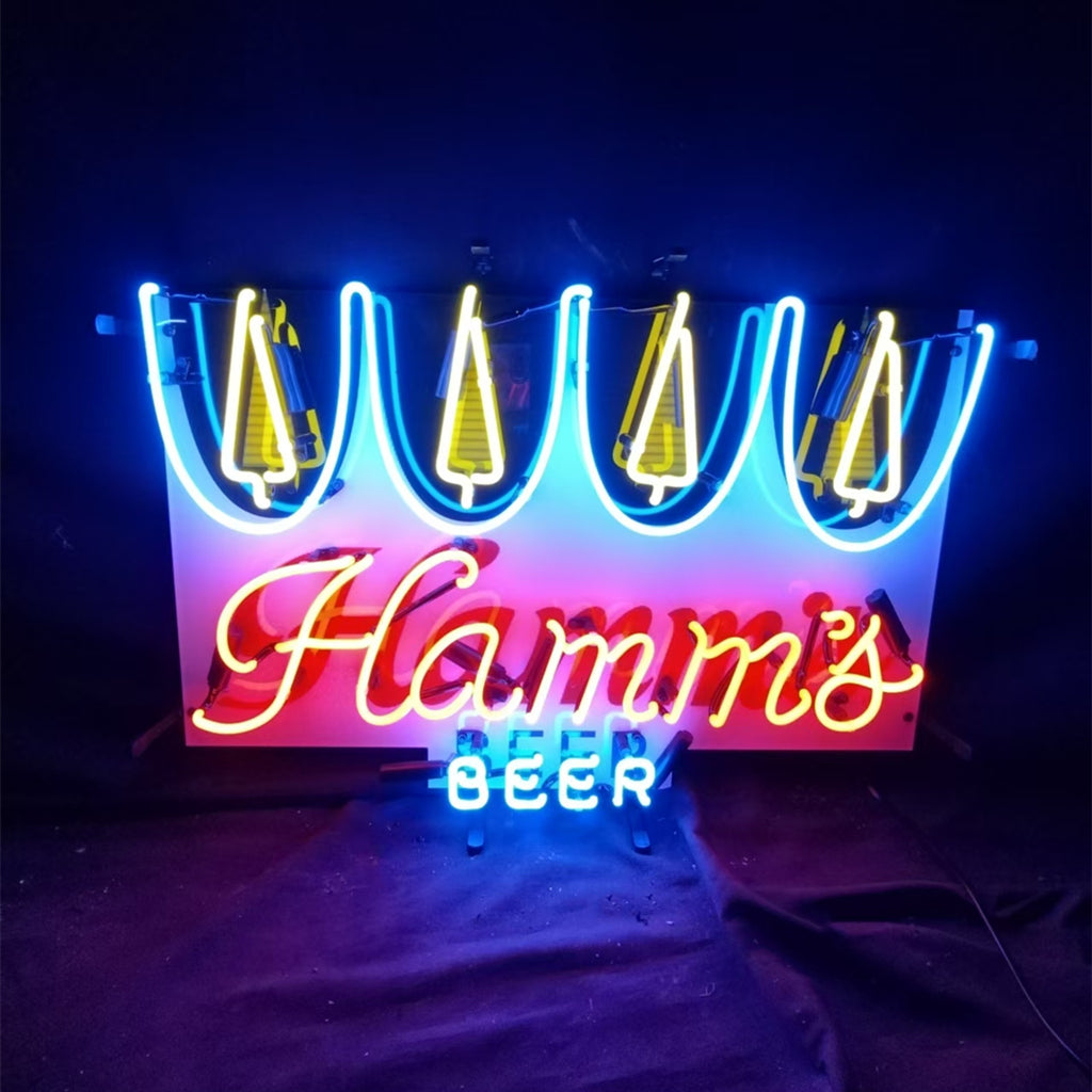 Hamm's Beer Logo Neon Signs