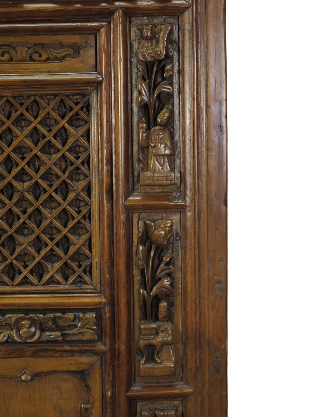 Hand Carved Chinese Antique Cabinet