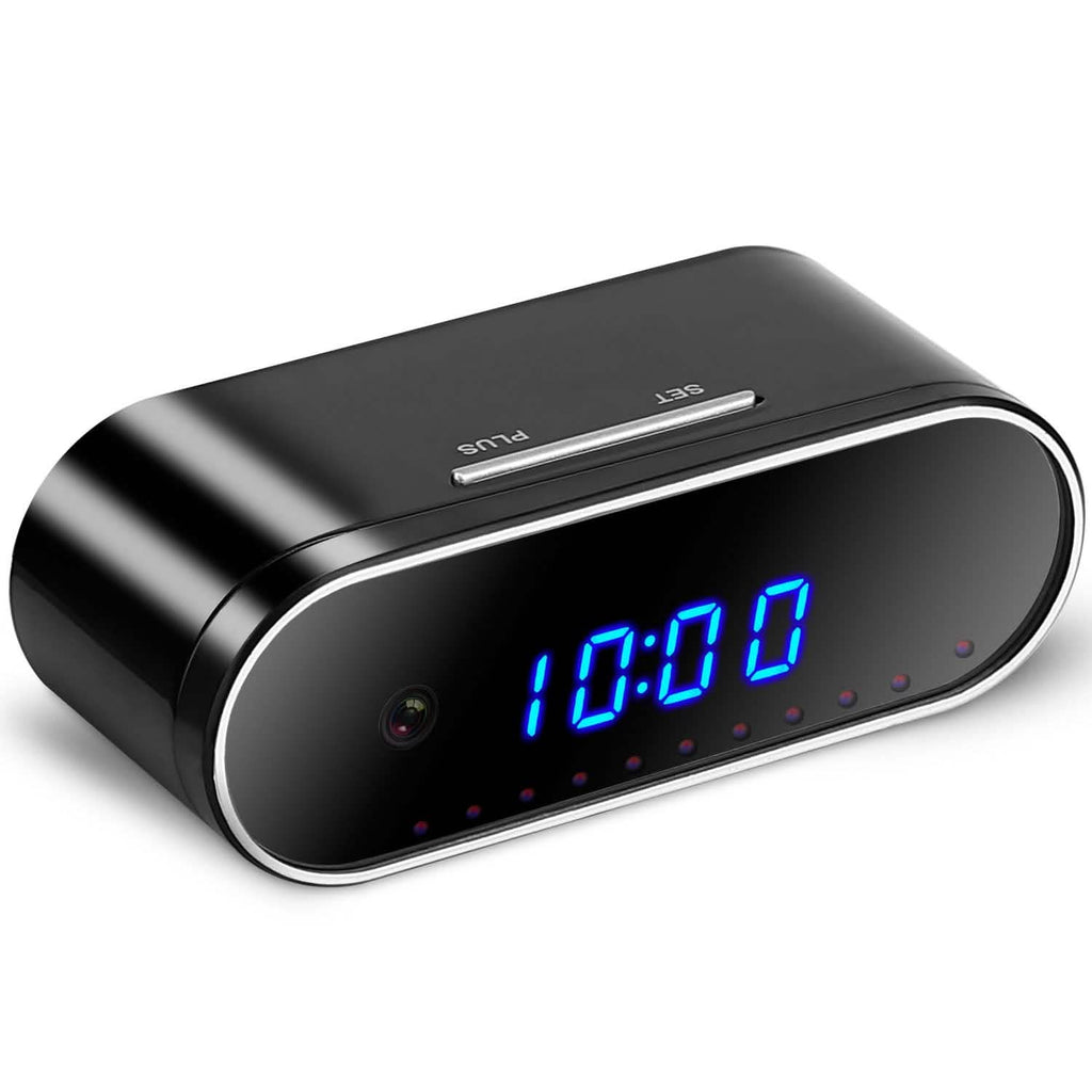 HD 1080P Wi-Fi Alarm Clock Camera