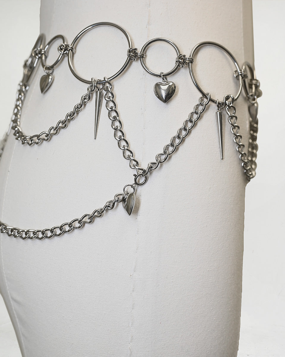 Heartbreaker Waist Chain Belt