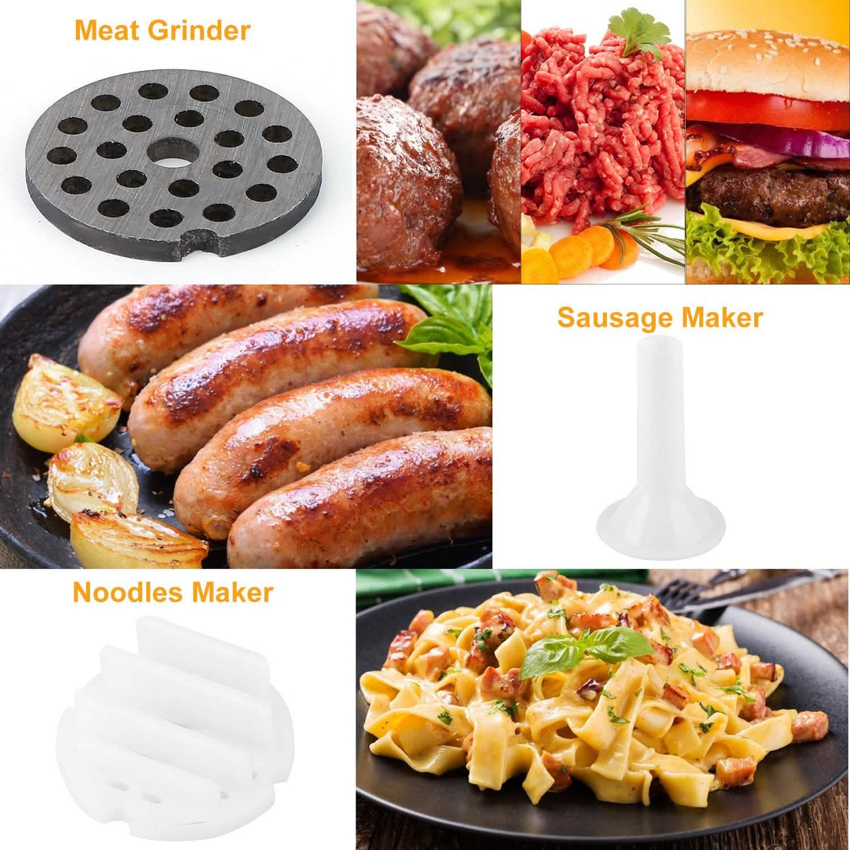 Heavy Duty Manual Meat Grinder