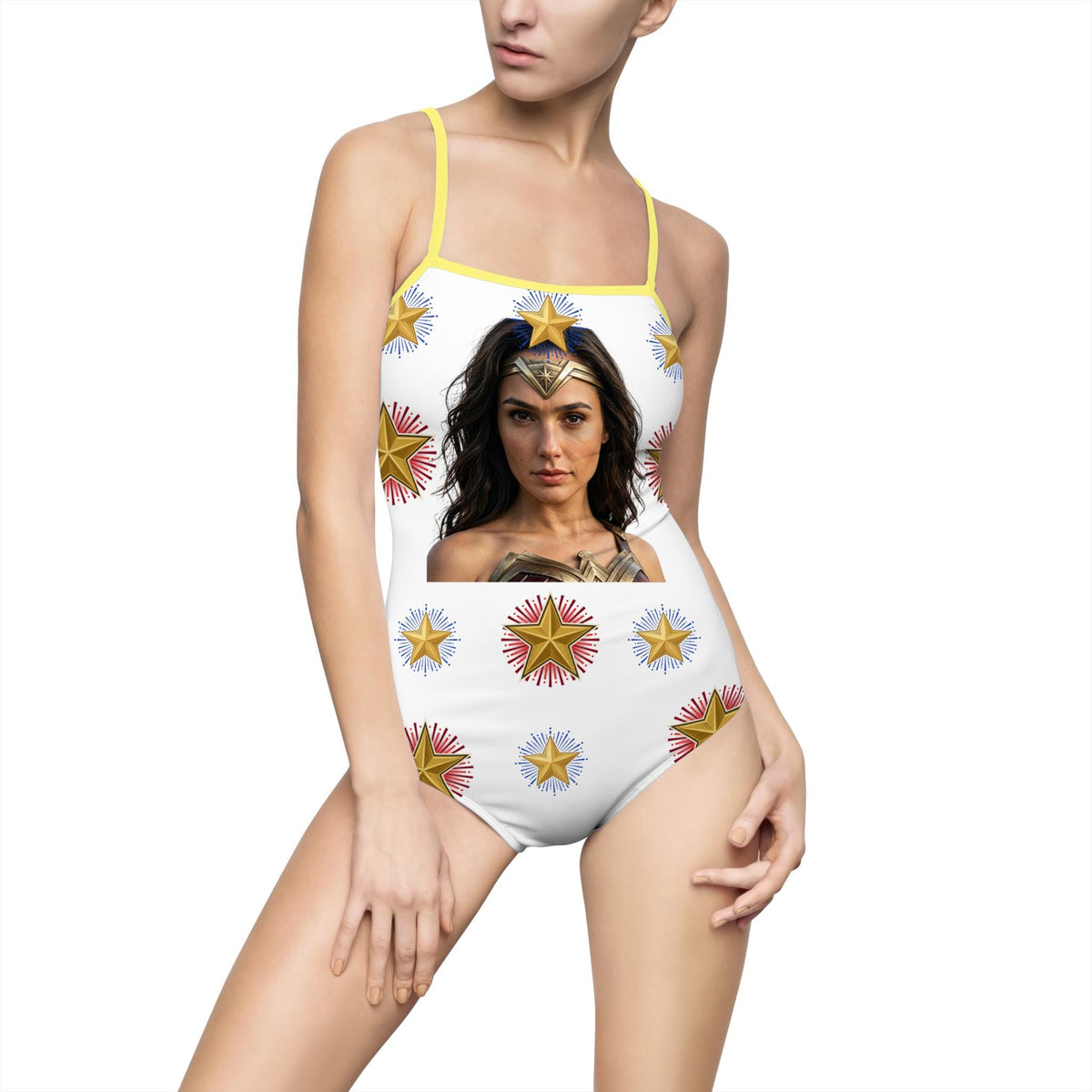 Superhero Emblem Swimsuit | One-piece