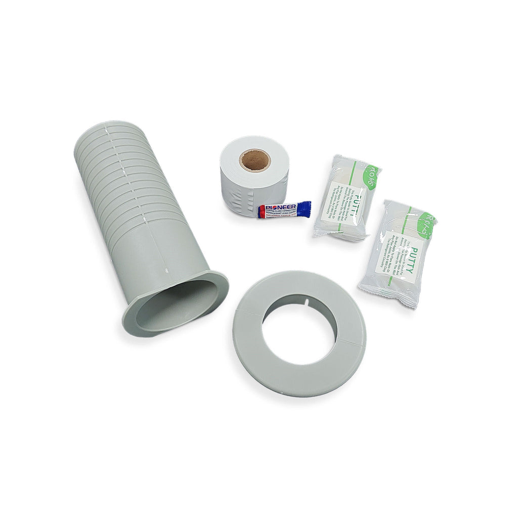 EZFlex™ Full Installation Kit: Flexible Mini-Split Lineset + Pro-Grade Accessory Bundle