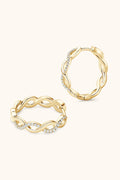 Sparkala™ Crisscross Hoop Earrings