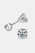 2 Carat Sparkala™ Platinum-Plated 925 Sterling Silver Stud Earrings