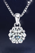 1 Carat Sparkala™ Pendant Platinum-Plated Necklace