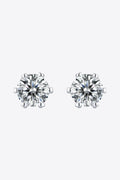 Good Days Ahead Sparkala™ Stud Earrings (Platinum-Plated Fine Silver)