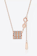 Sparkala™ Platinum-Plated 925 Sterling Silver Necklace