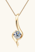 1 Carat Sparkala™ Platinum-Plated 925 Sterling Silver Necklace