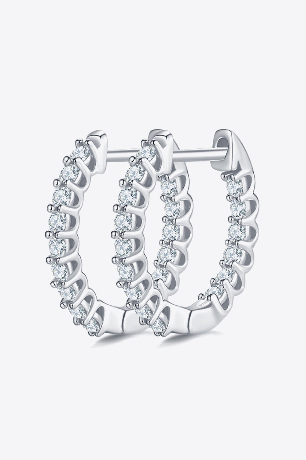 Sparkala™ Platinum-Plated 925 Sterling Silver Earrings