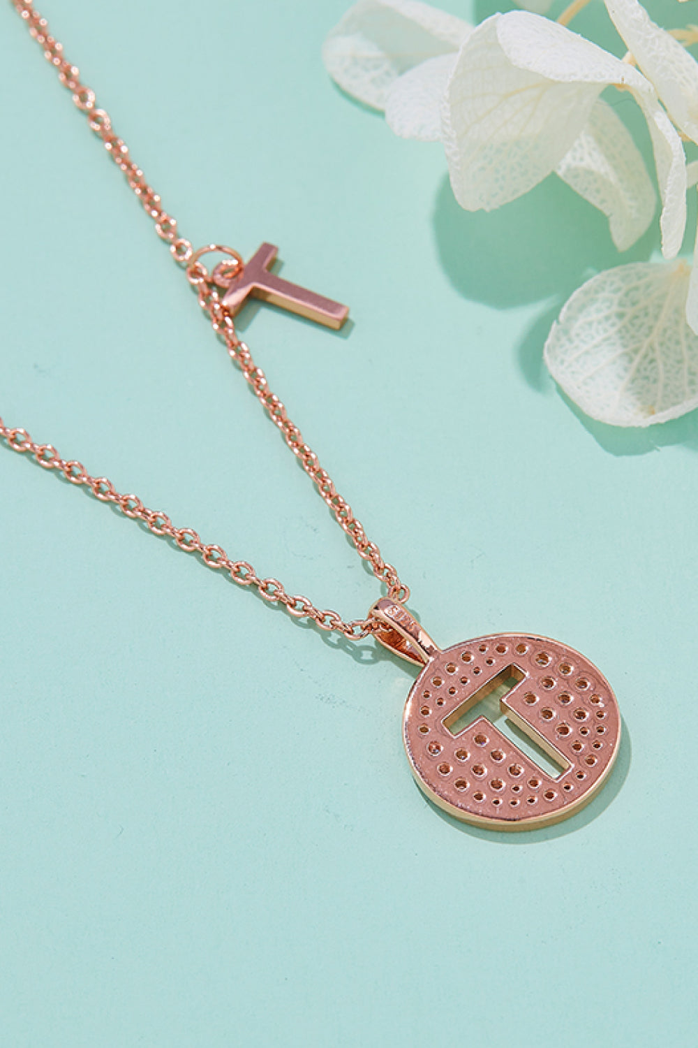 Adored Sparkala™ K to T Pendant Necklace