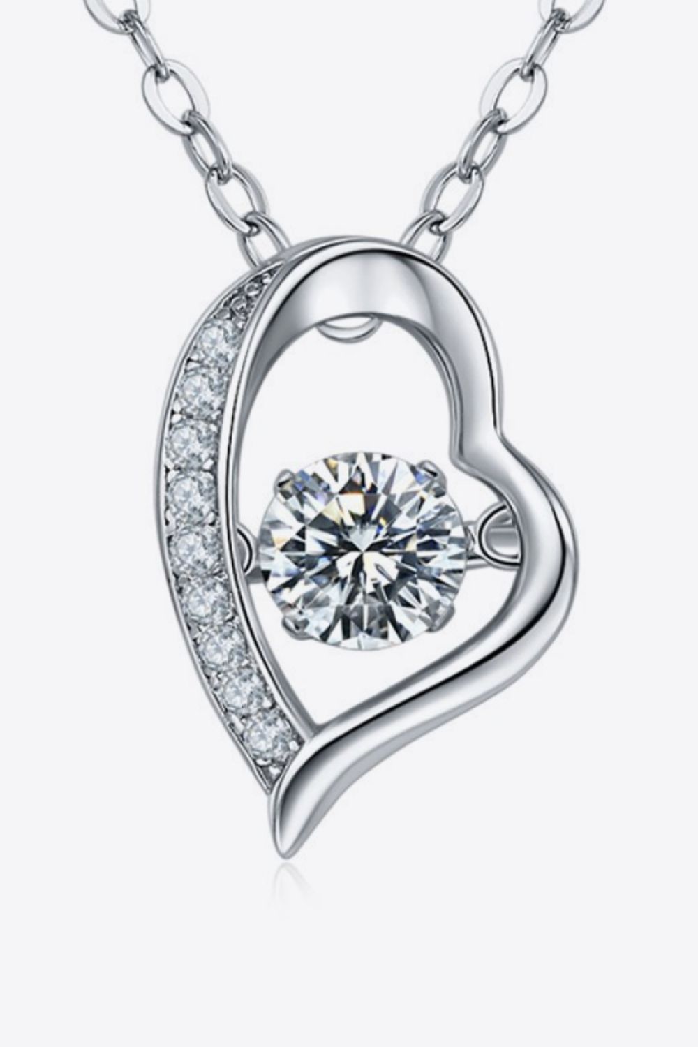 Platinum-Plated 925 Sterling Silver Sparkala™ Pendant Necklace