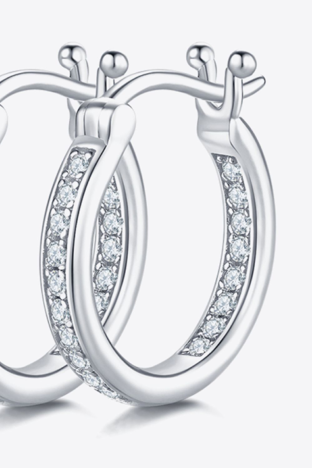 Adored Sparkala™ Platinum-Plated 925 Sterling Silver Earrings