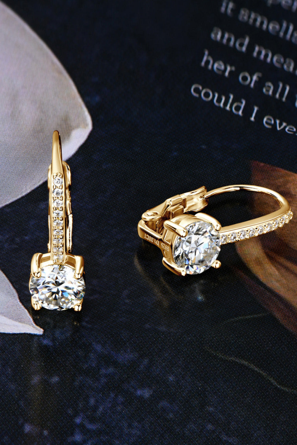 2 Carat Sparkala™ Platinum-Plated 925 Sterling Silver Earrings