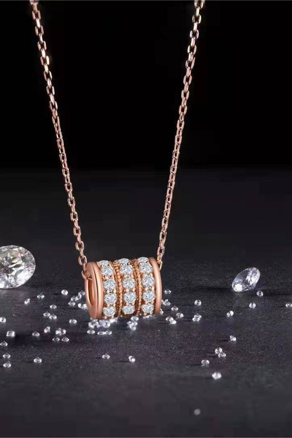 Sparkala™ Platinum-Plated 925 Sterling Silver Necklace