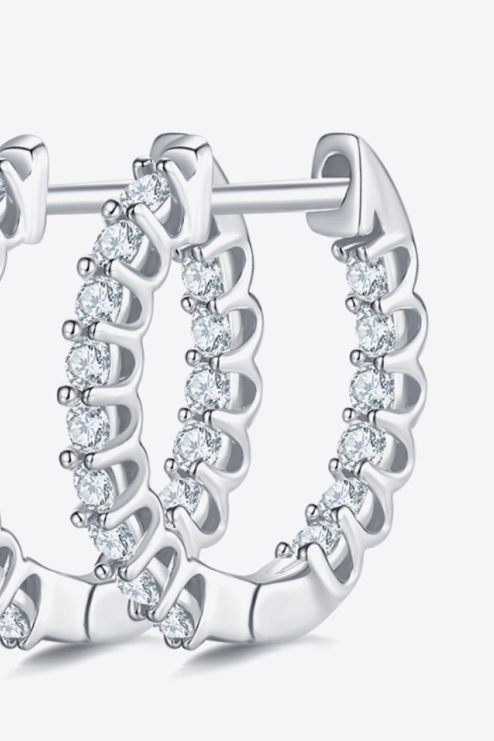 Sparkala™ Platinum-Plated 925 Sterling Silver Earrings
