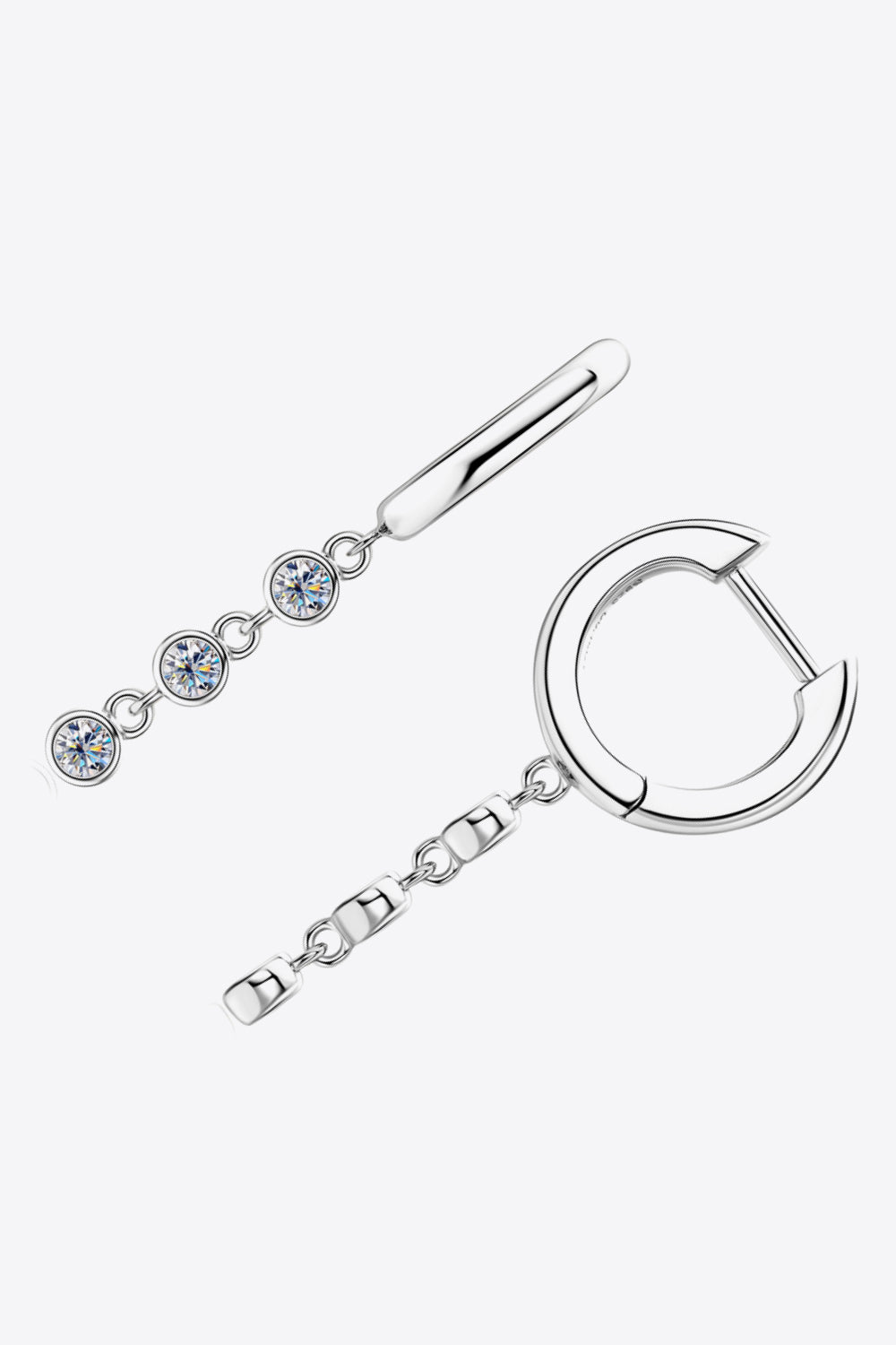 Sparkala™ Decor Platinum-Plated 925 Sterling Silver Earrings