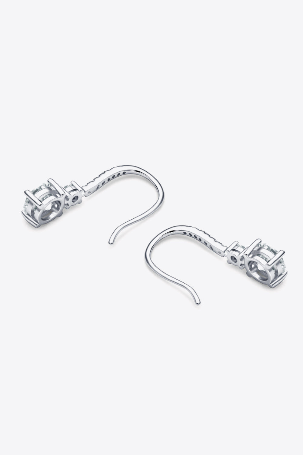2 Carat Sparkala™ Platinum-Plated 925 Sterling Silver Drop Earrings