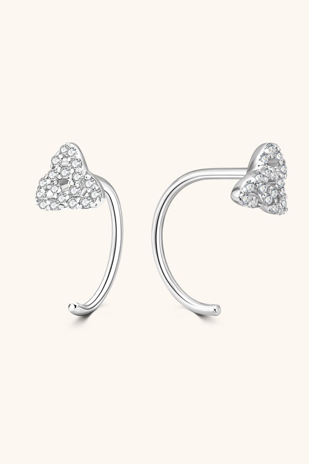 Sparkala™ Platinum-Plated 925 Sterling Silver Earrings