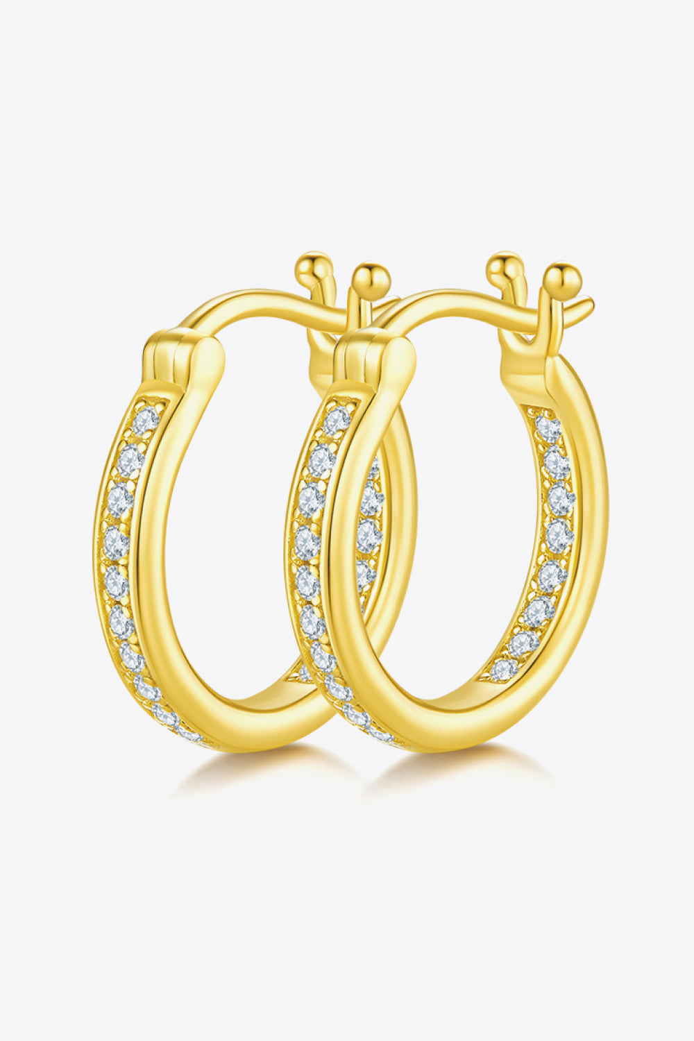 Adored Sparkala™ Platinum-Plated 925 Sterling Silver Earrings