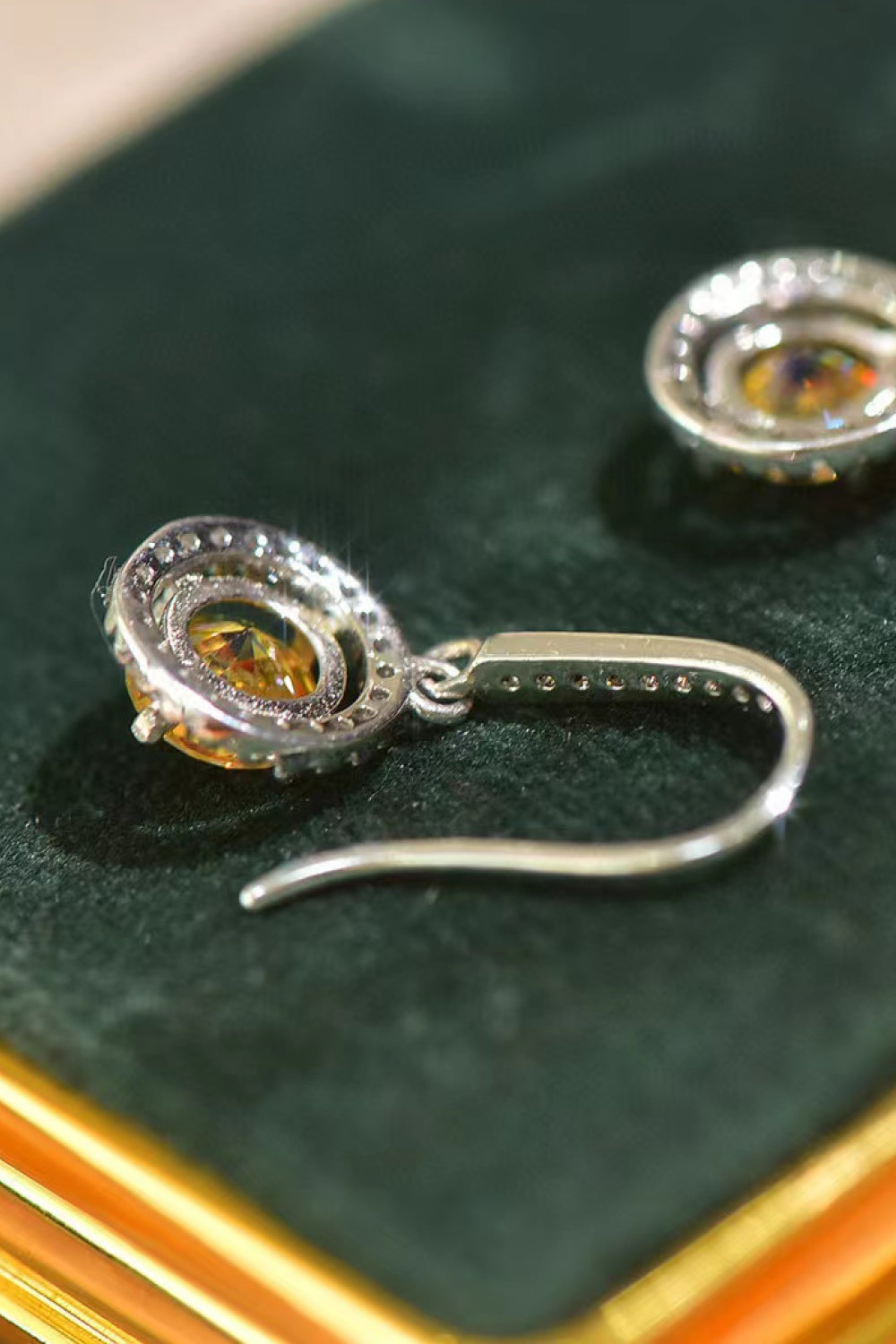 Platinum-Plated 2 Carat Sparkala™ Drop Earrings