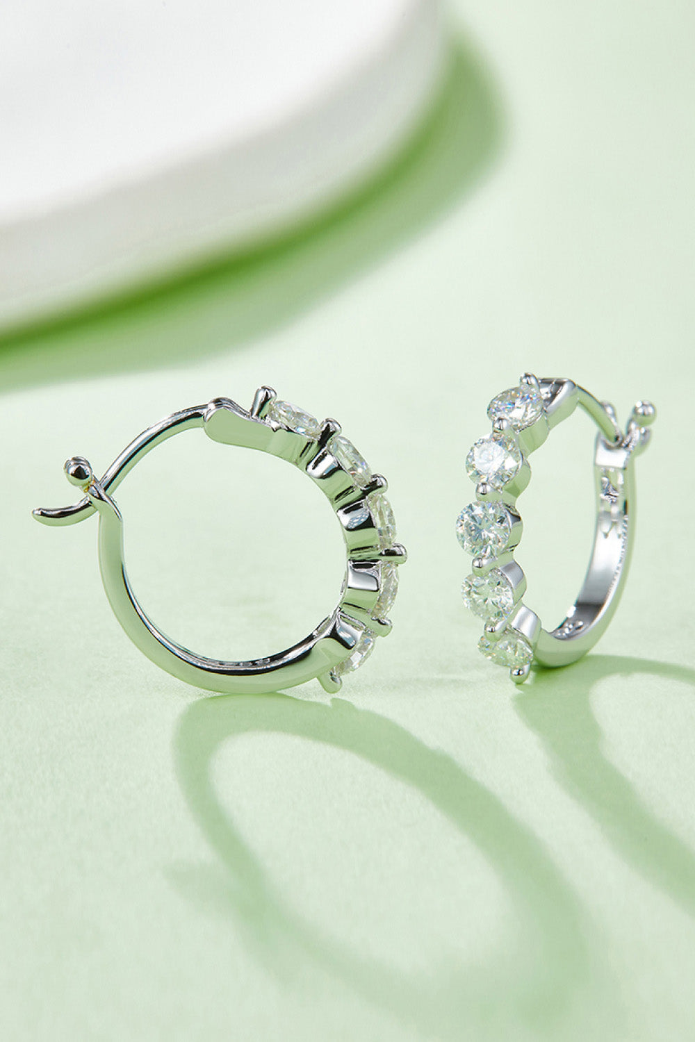 Adored 1 Carat Sparkala™ Platinum-Plated 925 Sterling Silver Earrings