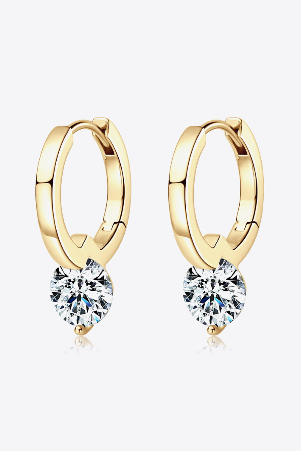 2 Carat Sparkala™ Platinum-Plated 925 Sterling Silver Drop Earrings
