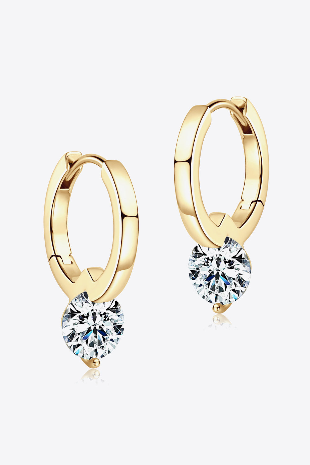 2 Carat Sparkala™ Platinum-Plated 925 Sterling Silver Drop Earrings