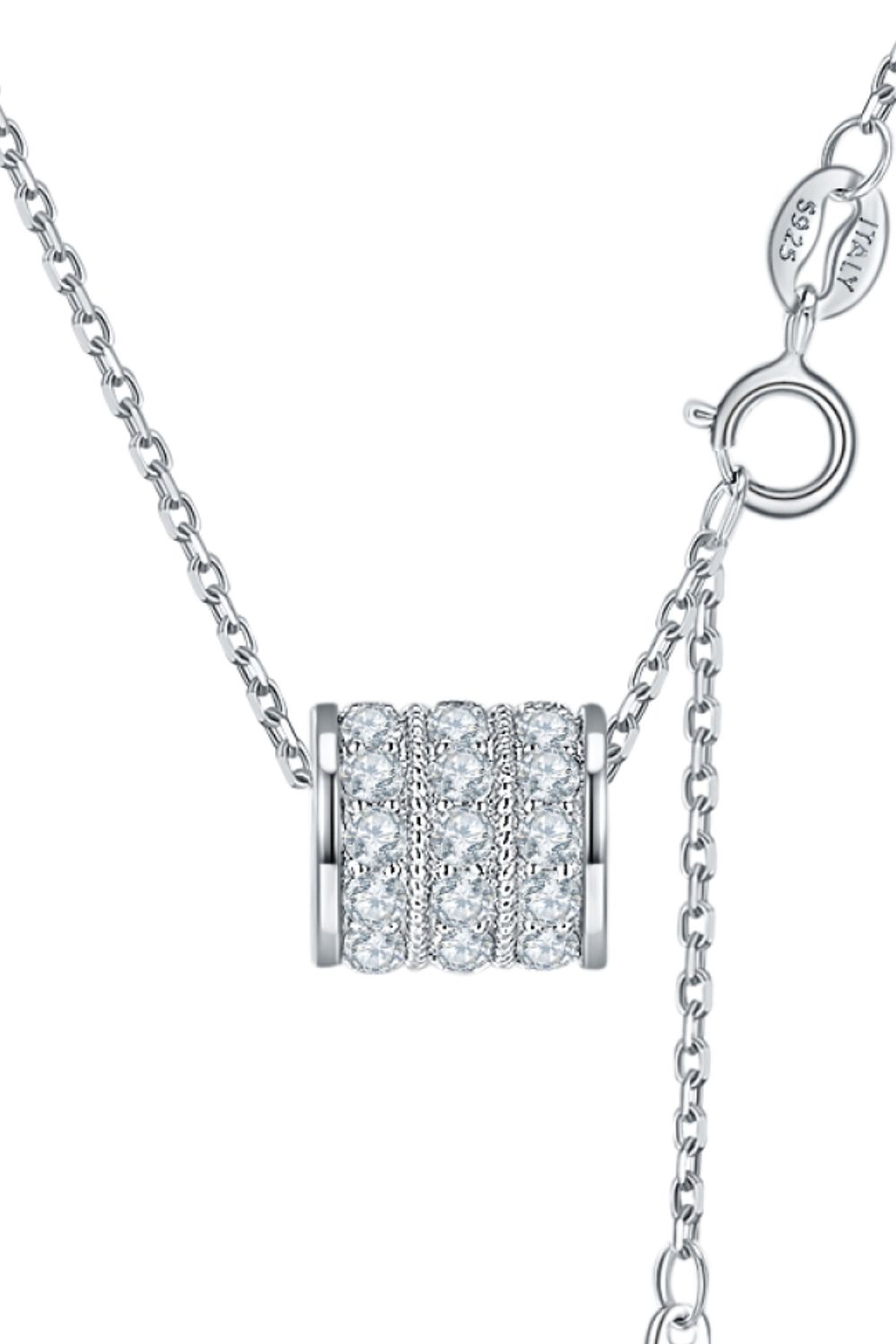 Sparkala™ Platinum-Plated 925 Sterling Silver Necklace