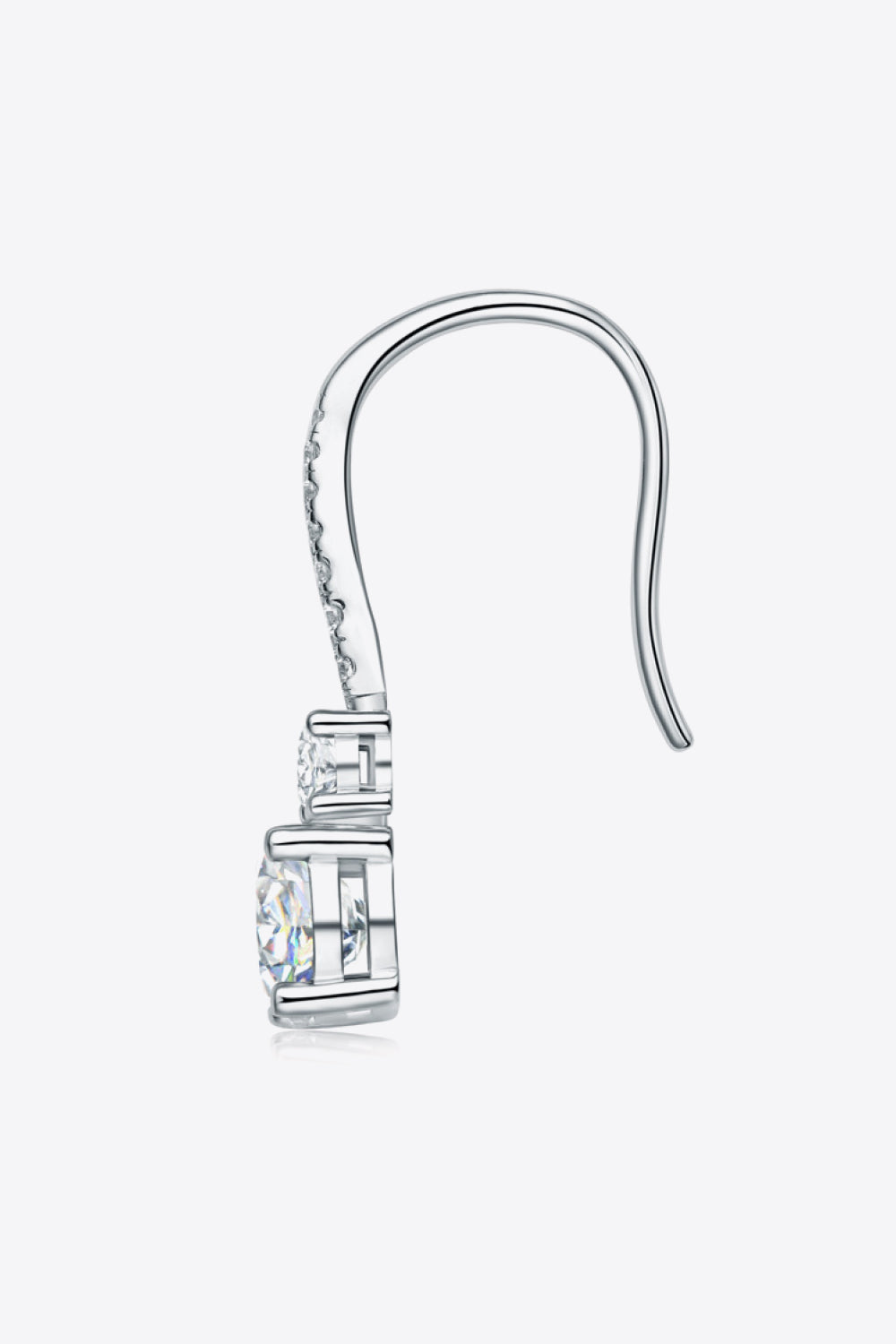 2 Carat Sparkala™ Platinum-Plated 925 Sterling Silver Drop Earrings