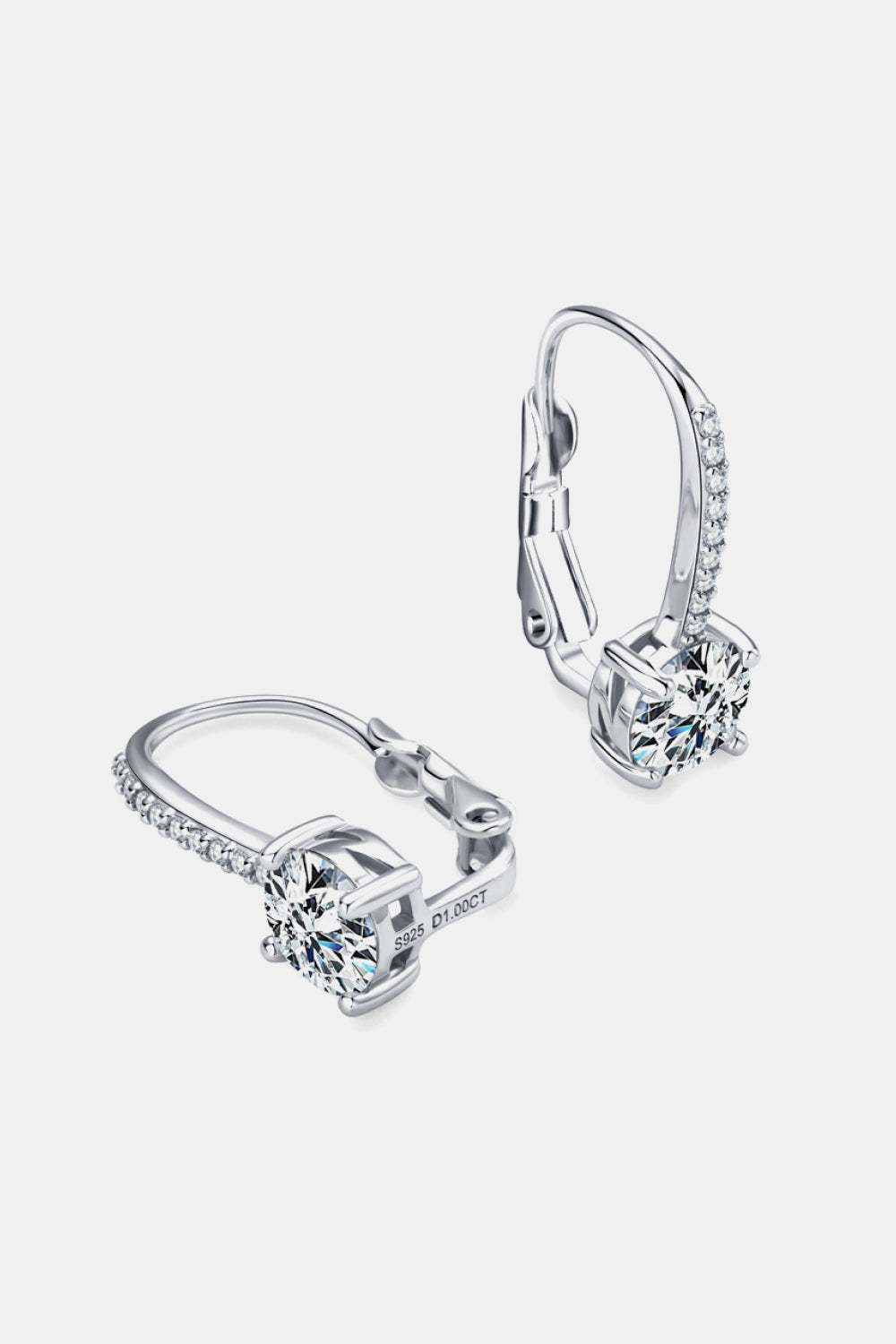 2 Carat Sparkala™ Platinum-Plated 925 Sterling Silver Earrings
