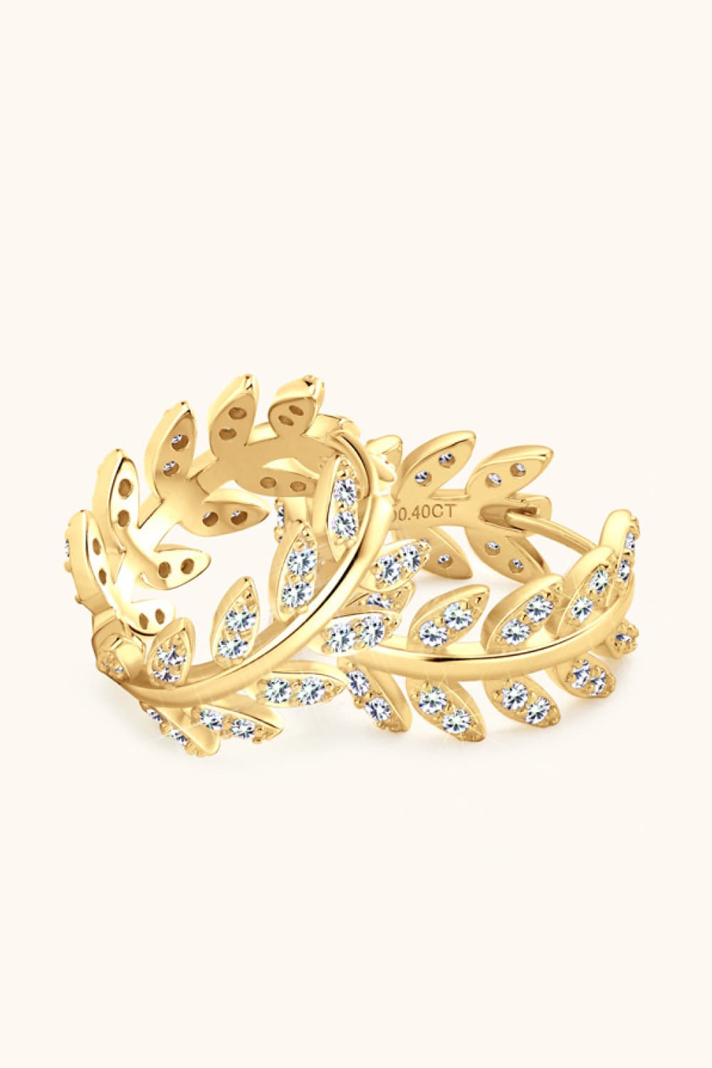 Sparkala™ Leaf Platinum-Plated 925 Sterling Silver Earrings