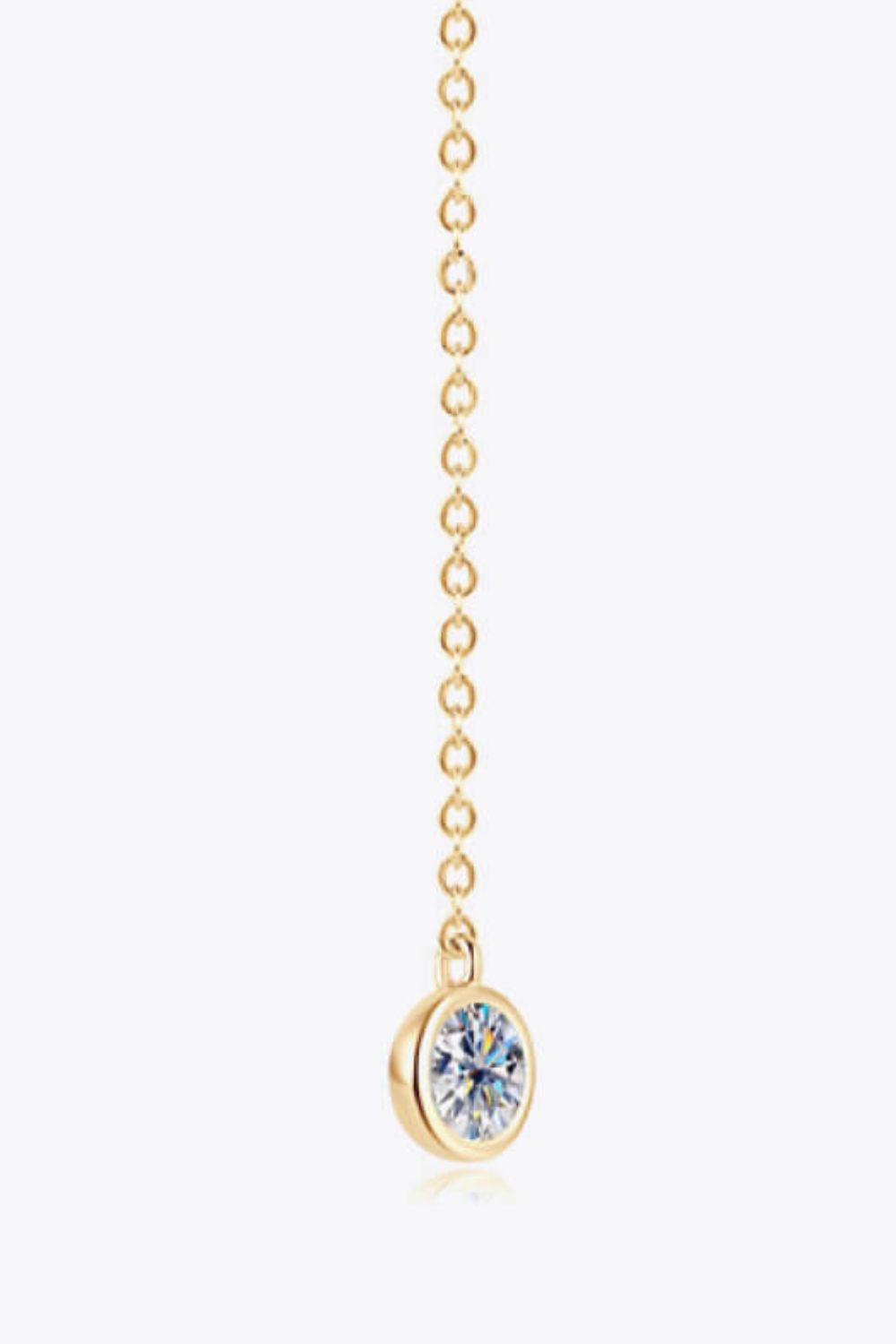 Adored Sparkala™ Chain Earrings (Platinum-Plated Fine Silver)