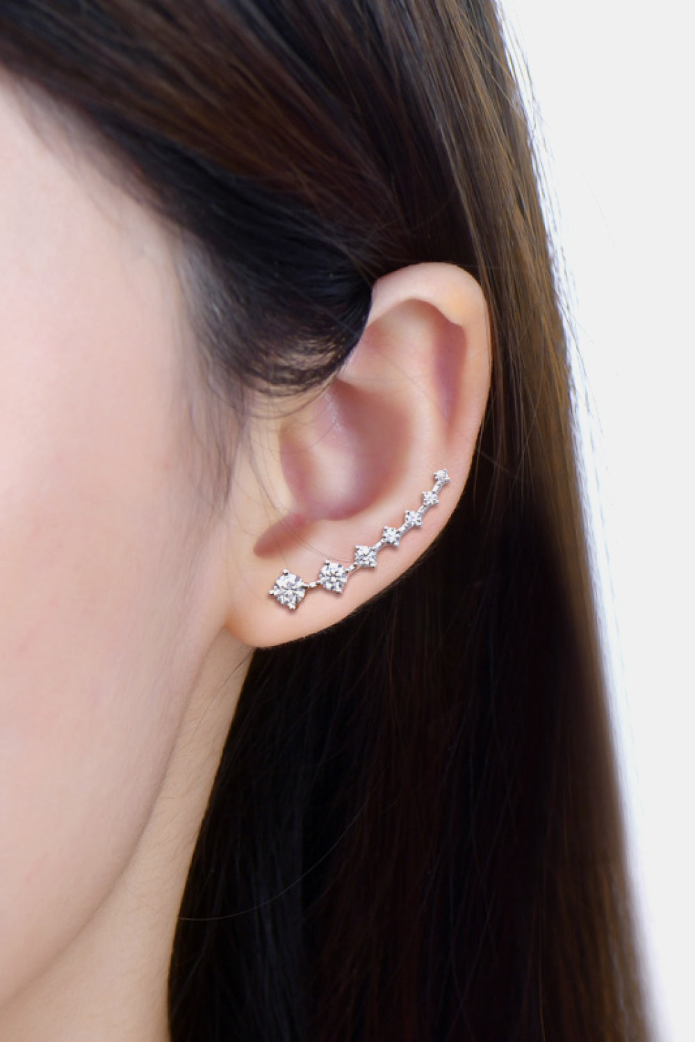 1.9 Carat Sparkala™ Platinum-Plated 925 Sterling Silver Earrings