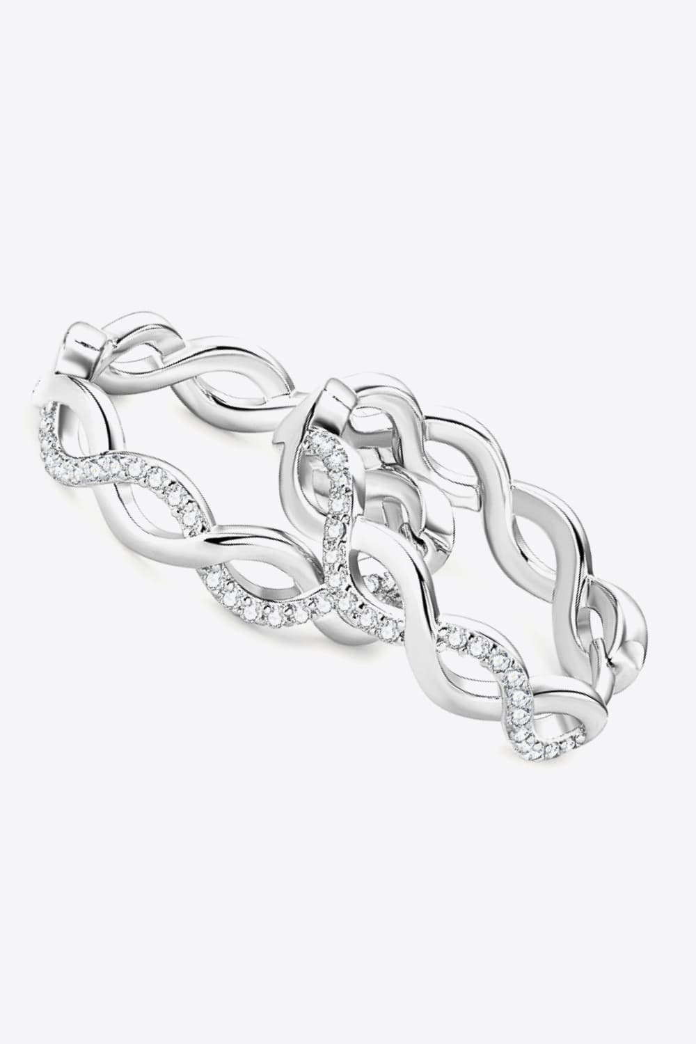 Sparkala™ Crisscross Hoop Earrings