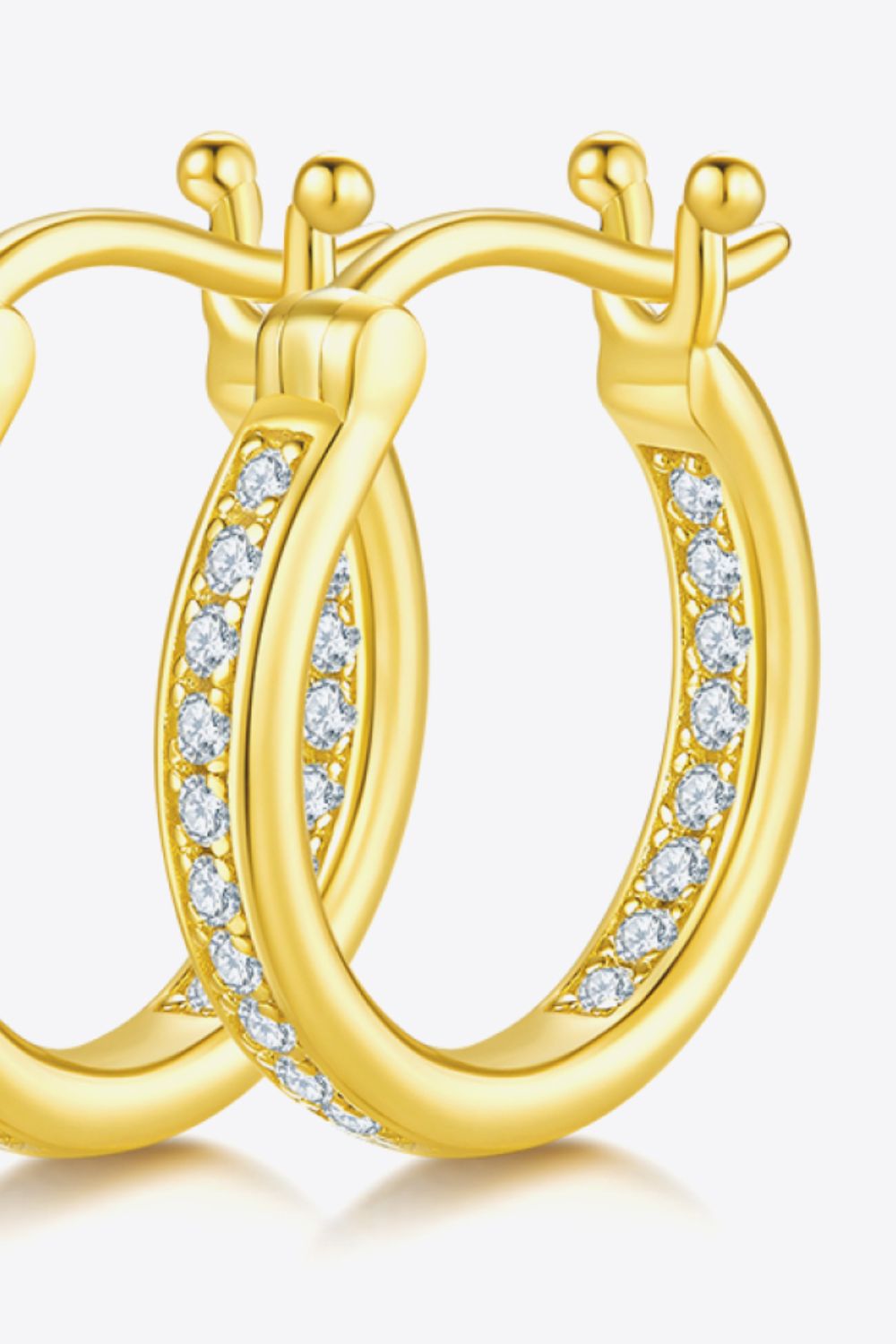 Adored Sparkala™ Platinum-Plated 925 Sterling Silver Earrings