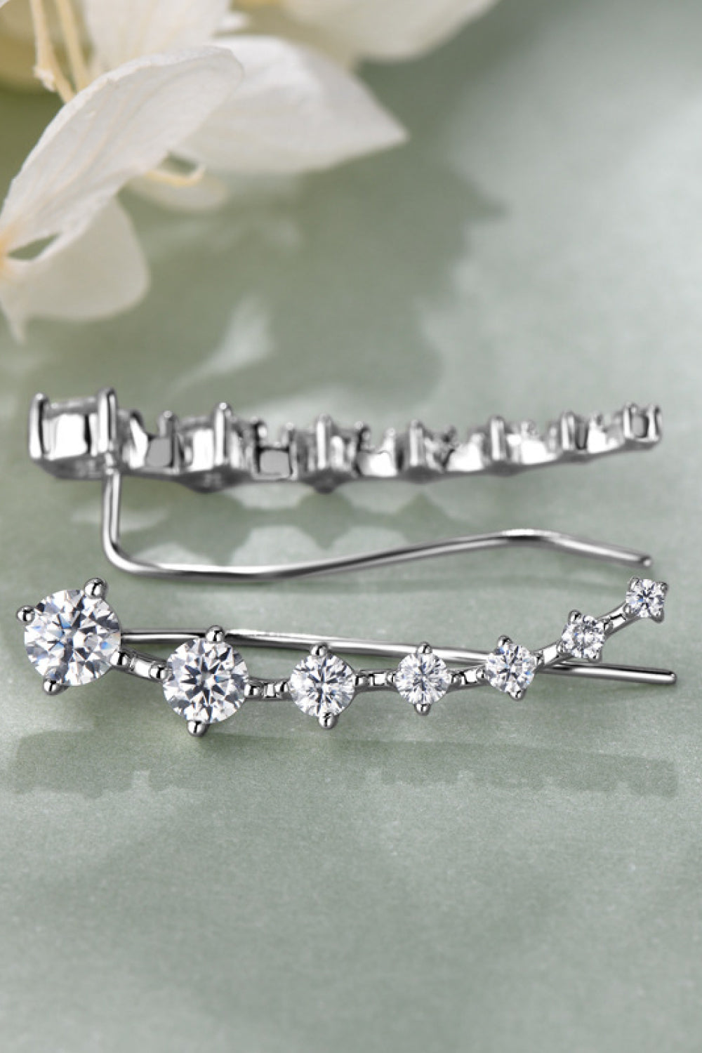 1.9 Carat Sparkala™ Platinum-Plated 925 Sterling Silver Earrings