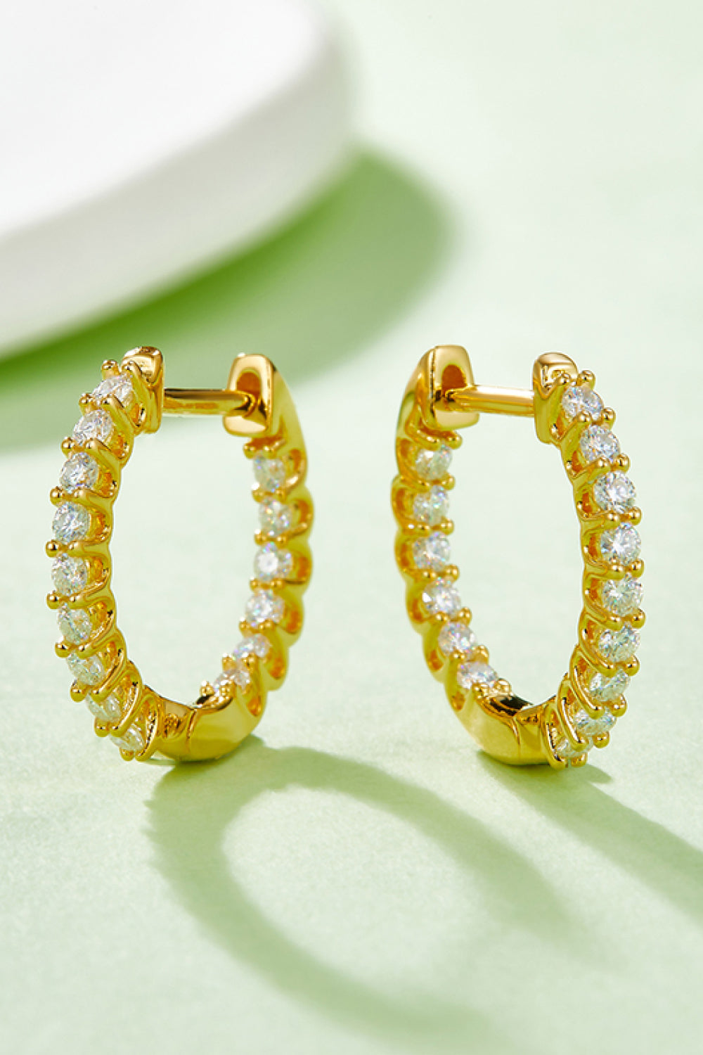 Sparkala™ Platinum-Plated 925 Sterling Silver Earrings