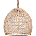 WalmHomie Hand Woven Pendant Light Rattan Lamp Shade,Rope Lamp
