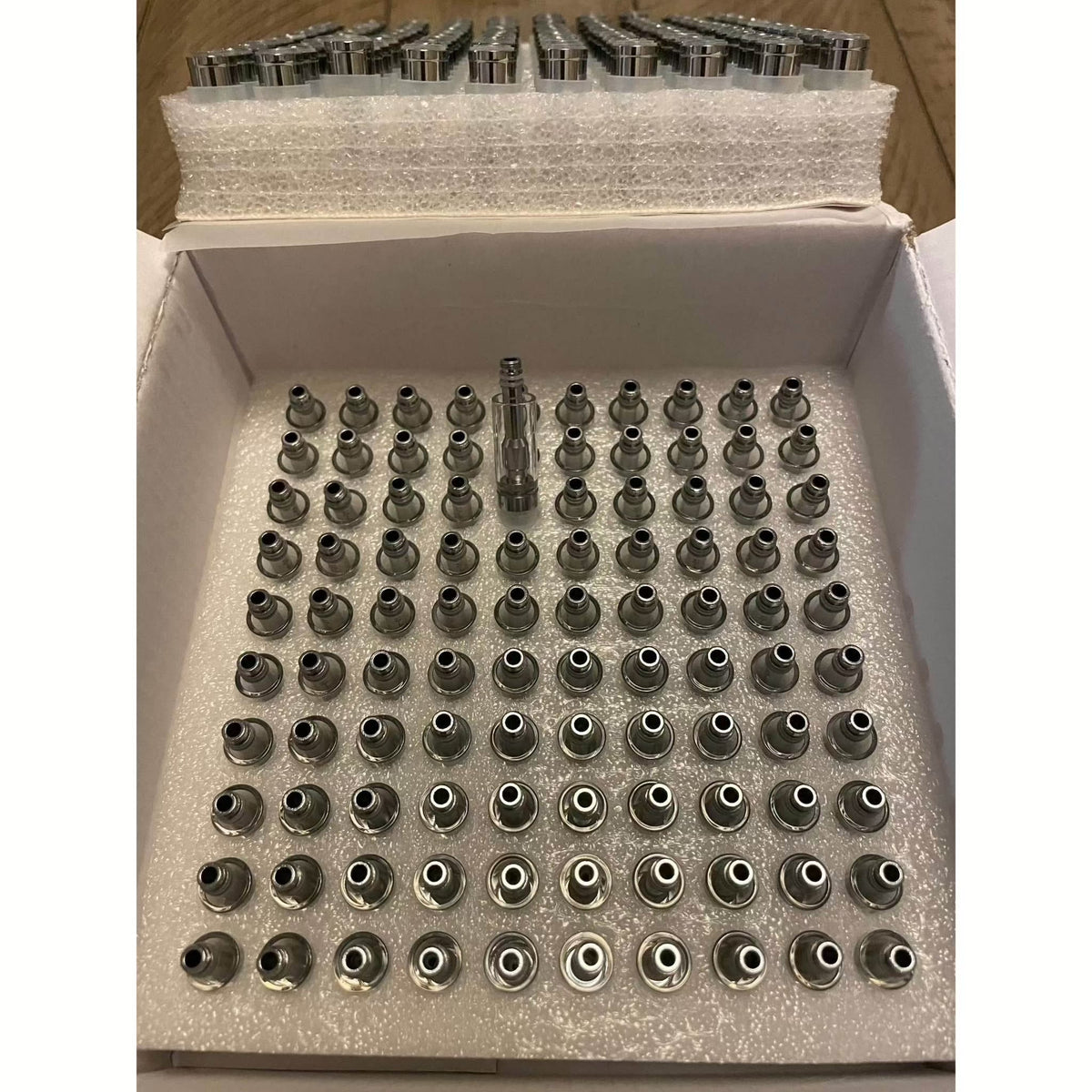 510 Empty Cartridges 1 box of 100 cartridges