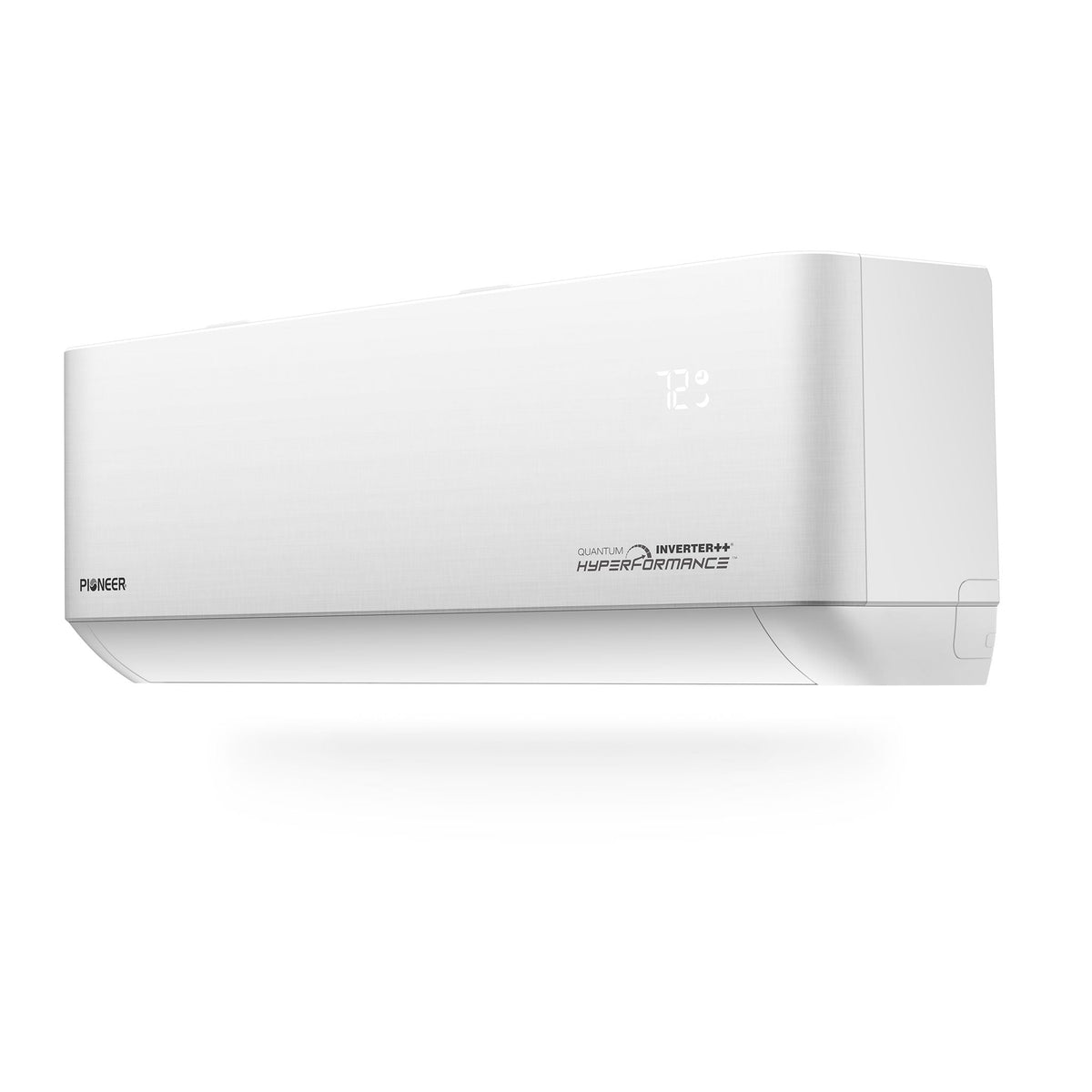 Pioneer® Quantum Hyperformance™ 9,000 BTU 25 SEER2 230V High-Wall Ductless Energy-Star Mini-Split Air Conditioner Inverter Hyper Heat Pump Full Set